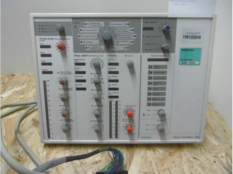 Control Unit for Siemens Servo Ventilator 300