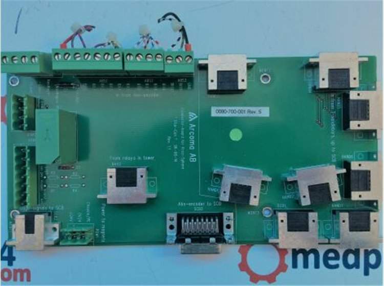 ARCOMA AB CONNECTOR-BOARD FOR ARCO-SPHARE Rad/Fluoro Room Parts P/N 0080-700-001